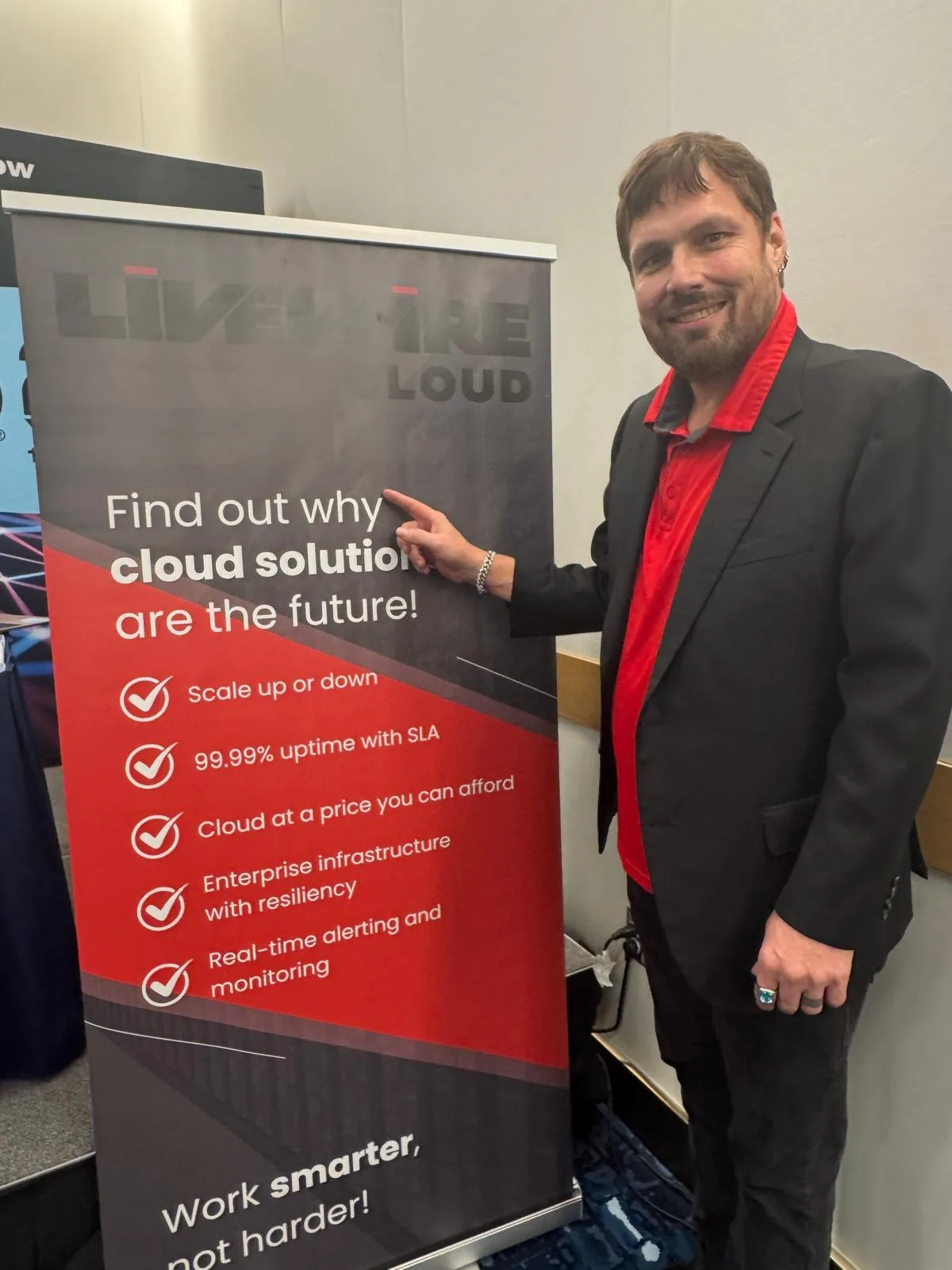 Your branding, front and center