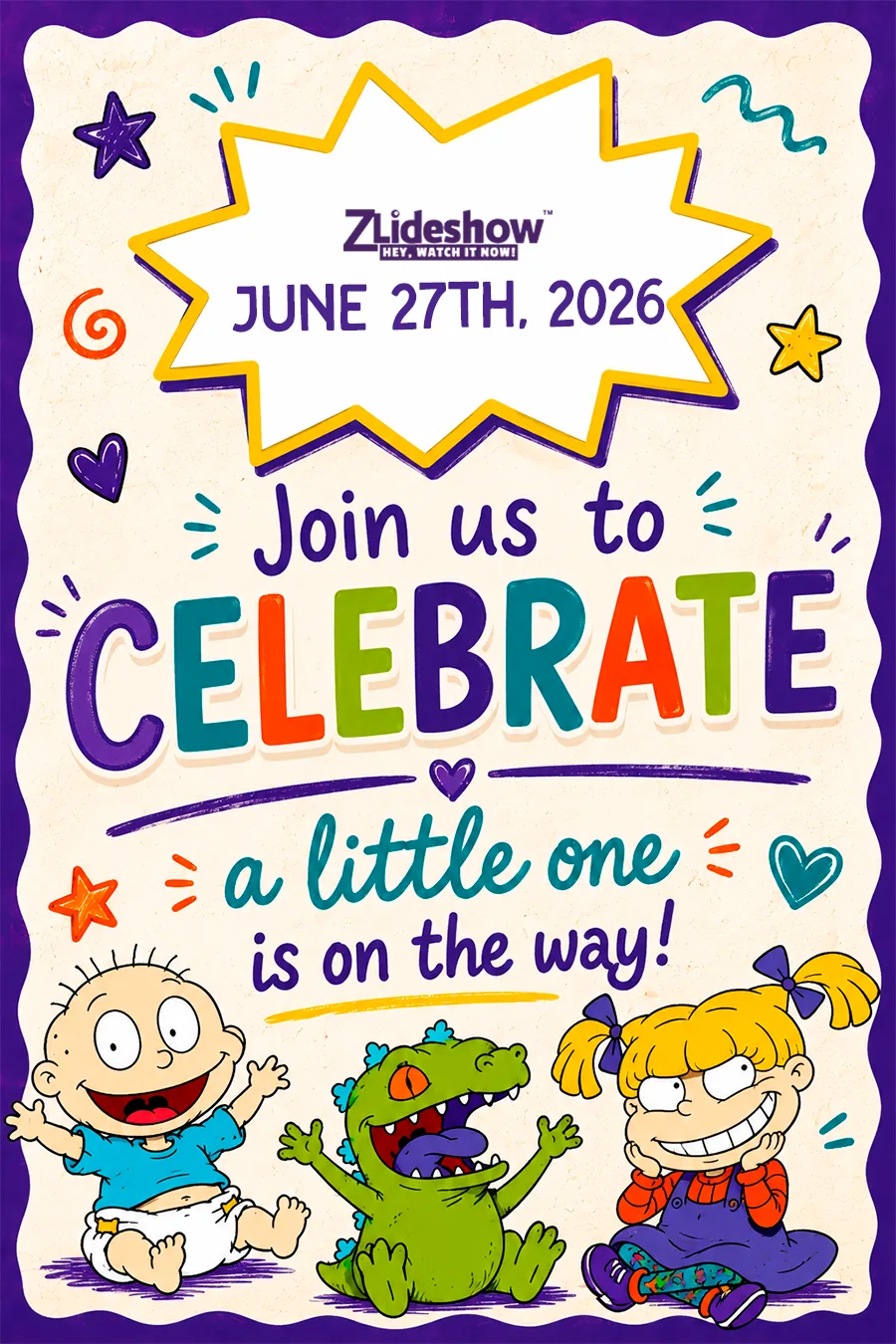 A theme matched to the invite