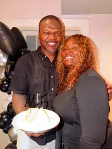 Cake, and the two of them