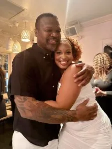 The birthday hug