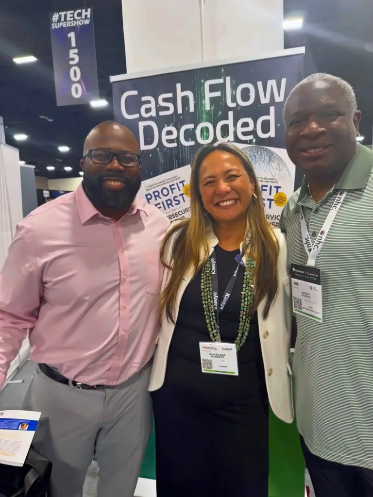 Meeting at the booth