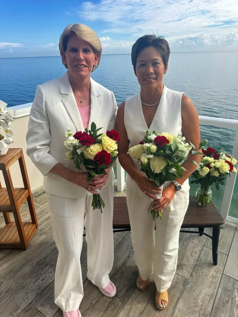 The two brides